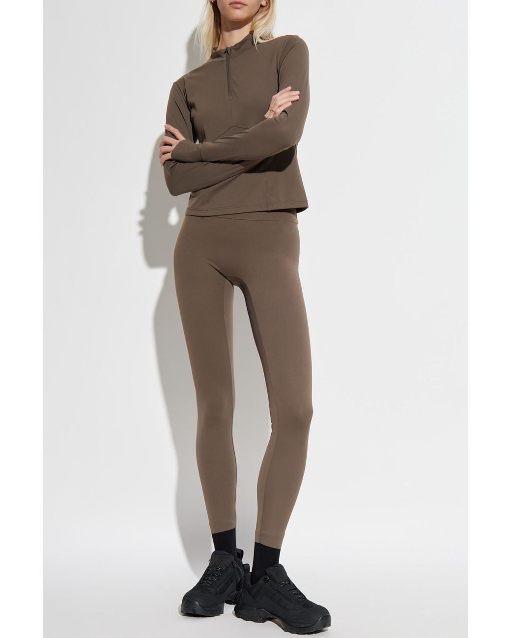 Rethinkit Studios Brown Sports Top