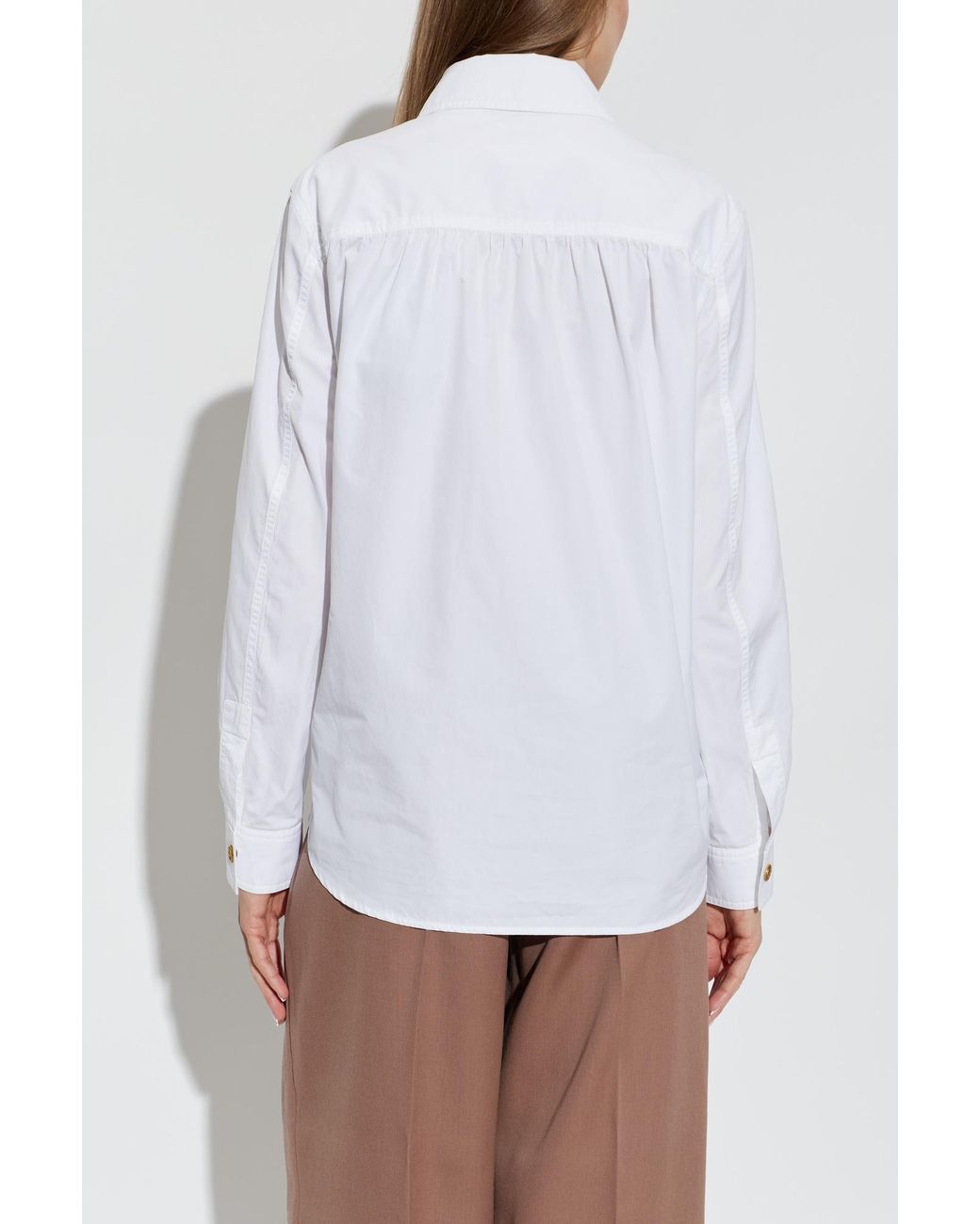 Burberry White Shirt 'Iselde'
