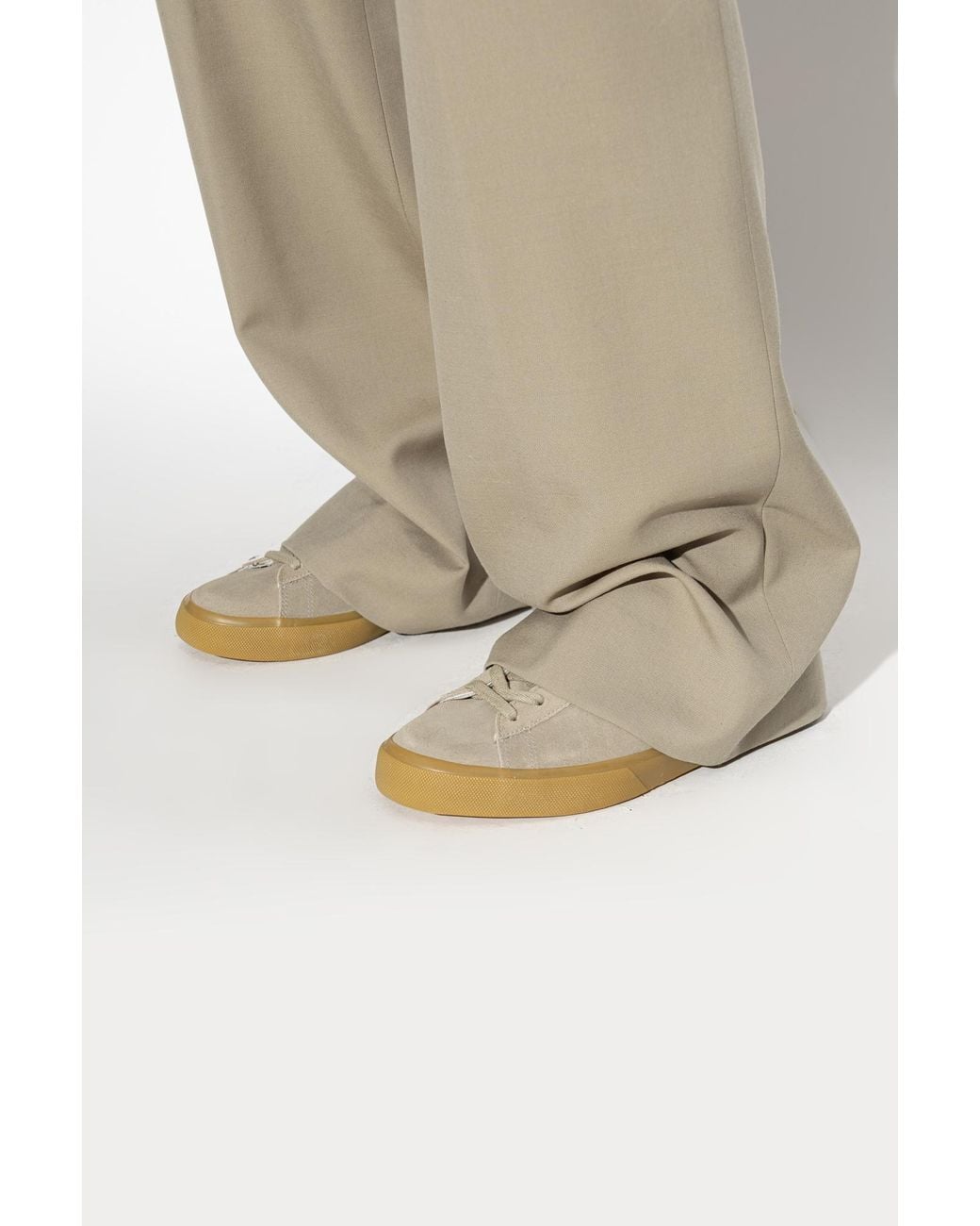 Veja Gray "Campo Suede" Sports Shoes for men