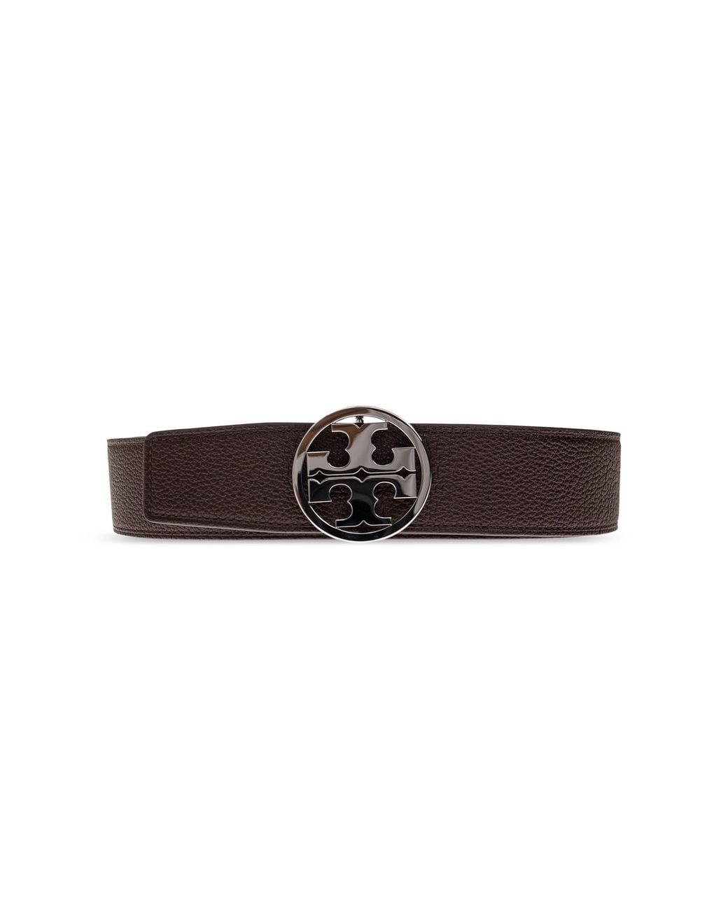 Tory Burch Brown Leather Belt