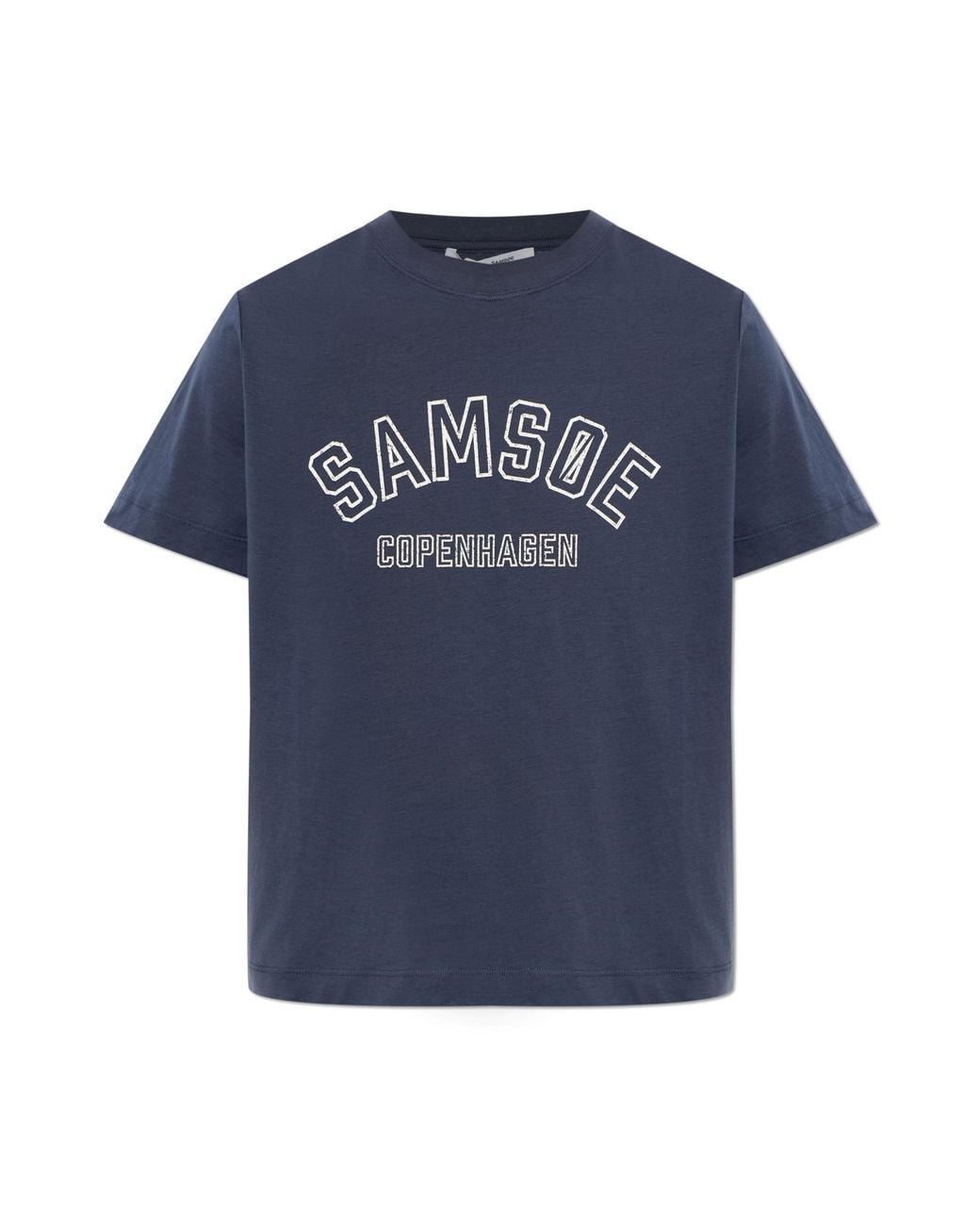 Samsøe & Samsøe Blue "Sacamino" T-Shirt