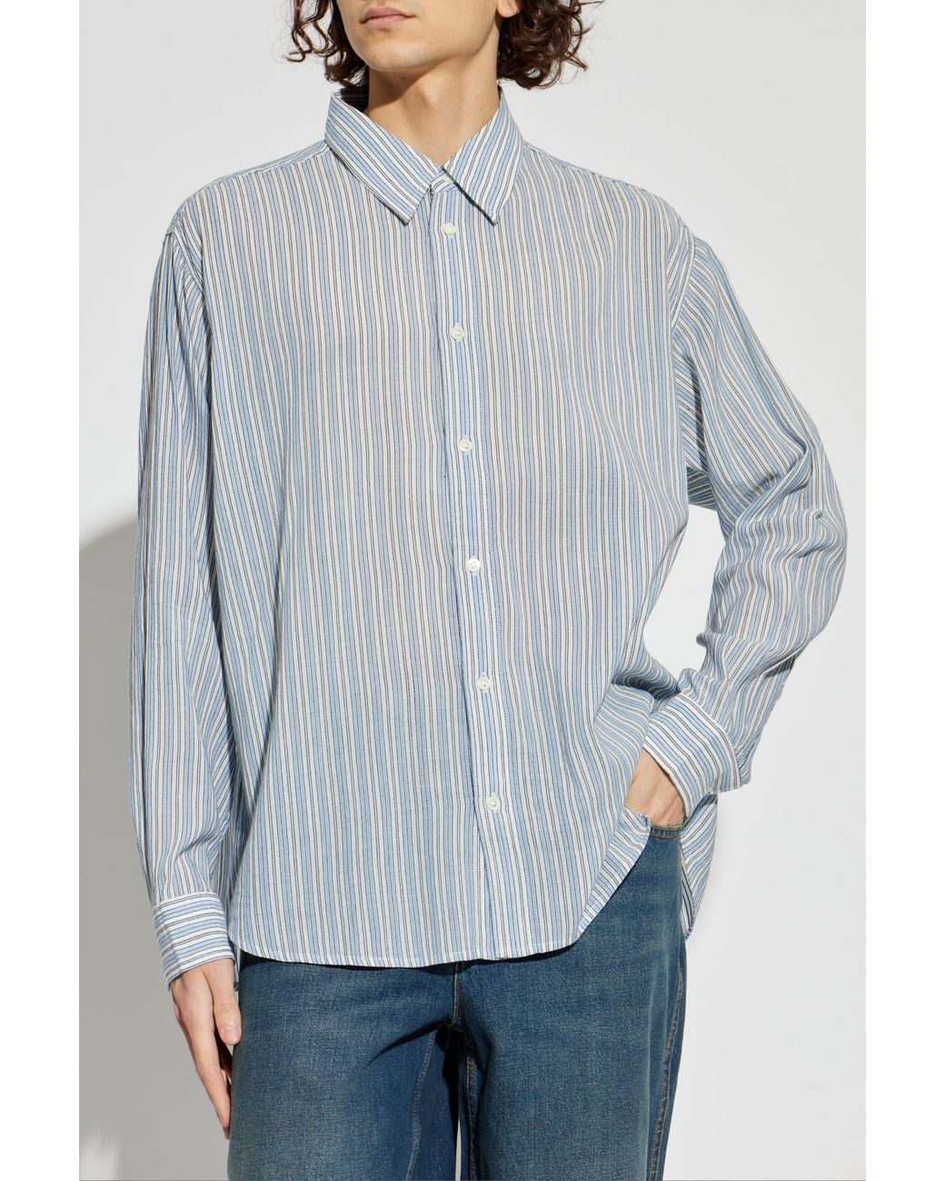 Isabel Marant Gray "Cybilio" Shirt for men