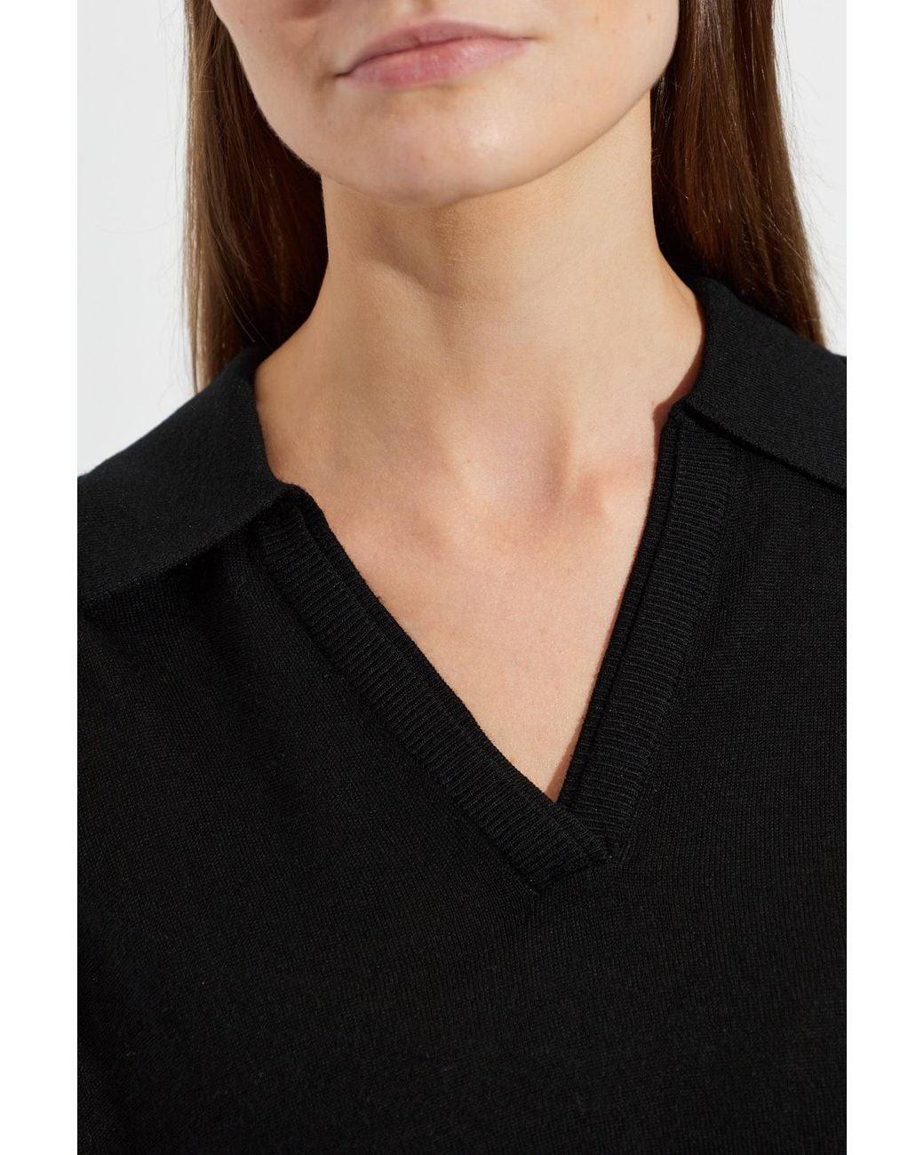 AllSaints Black Top 'Bern'