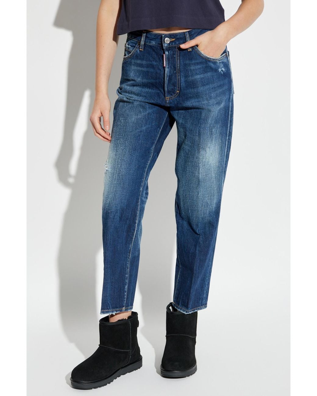 DSquared² Blue Boston Jeans