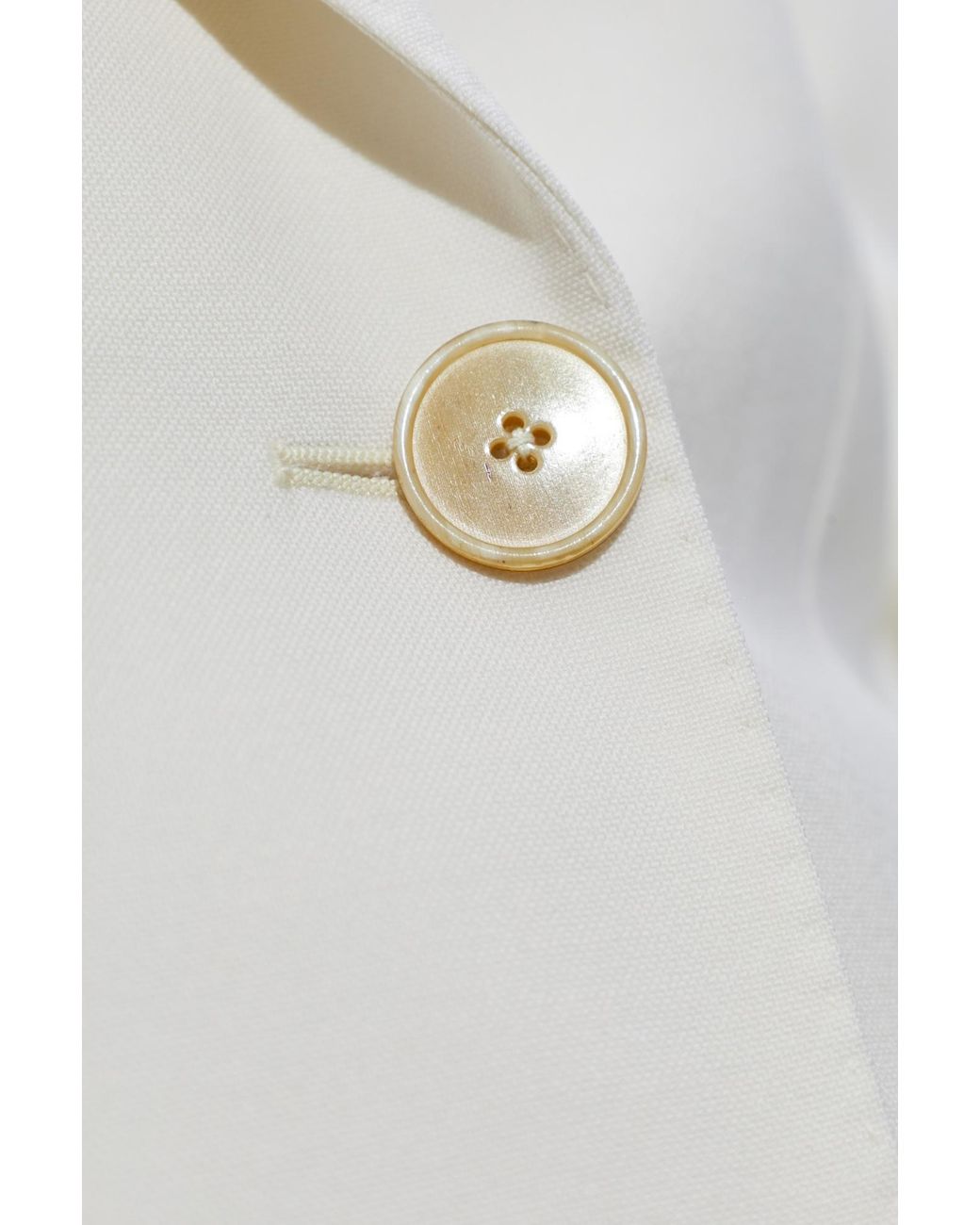 Givenchy White Double-Breasted Blazer