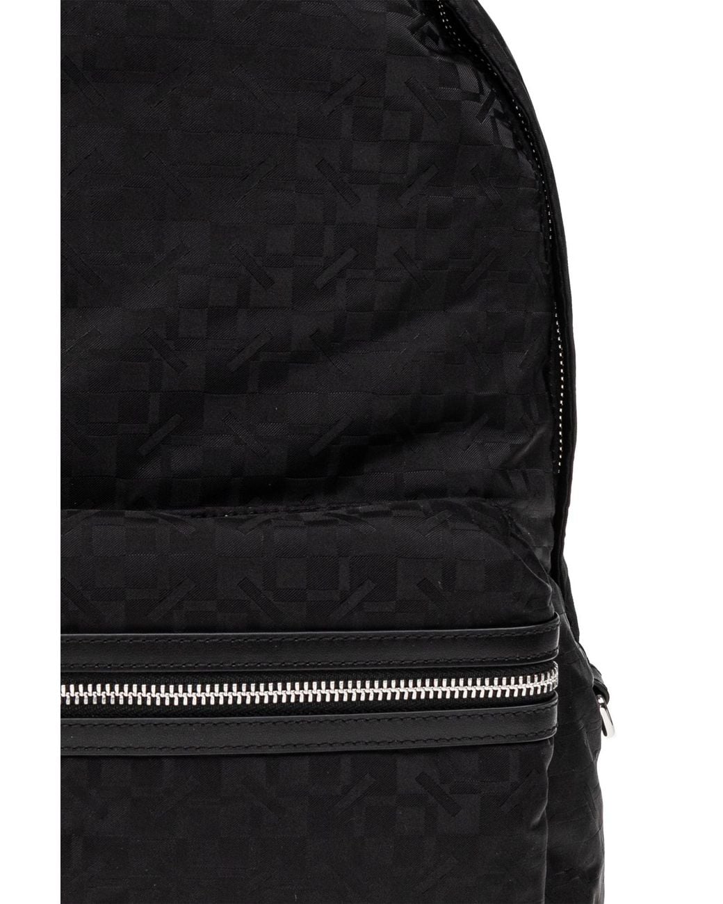 KENZO Black Monogram Backpack