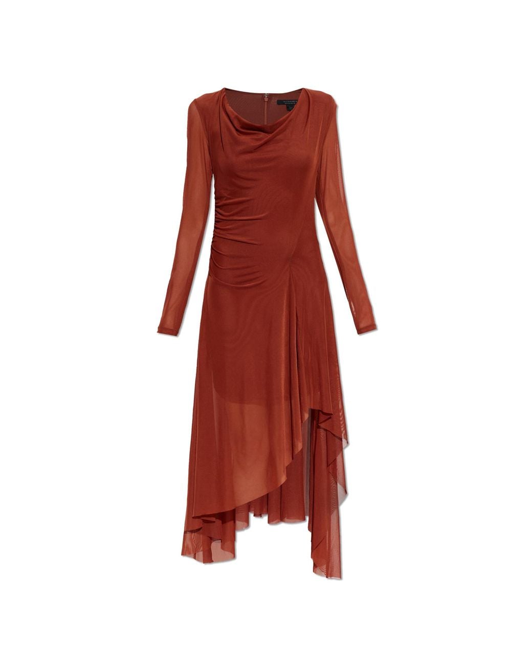 AllSaints Red "Loria" Dress