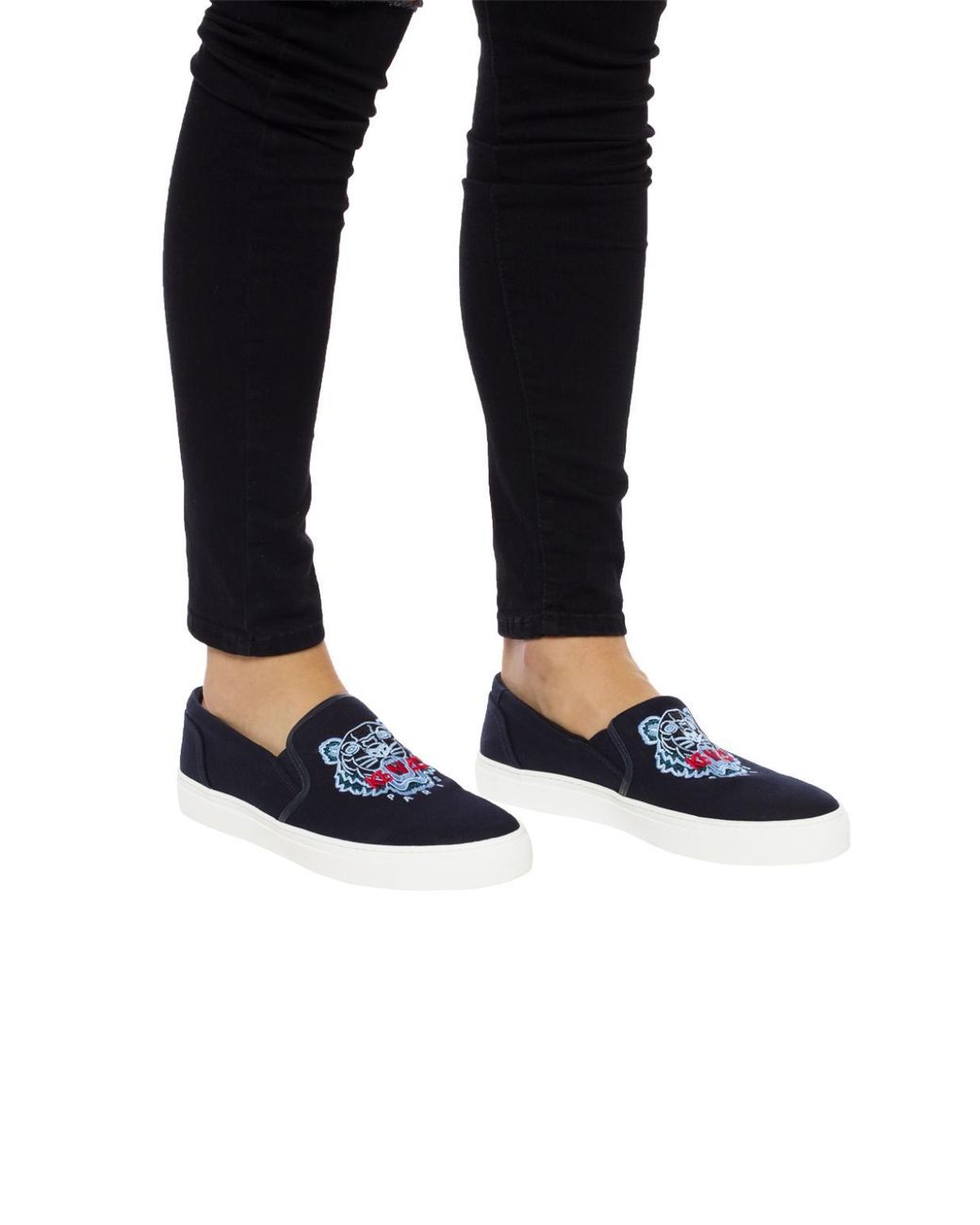 KENZO 'k-skate Tiger' Slip-on Sneakers in for Men |