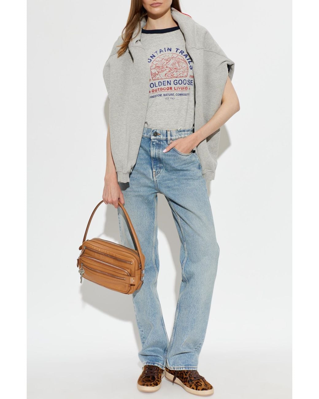 Golden Goose Deluxe Brand Blue Straight-Leg Jeans
