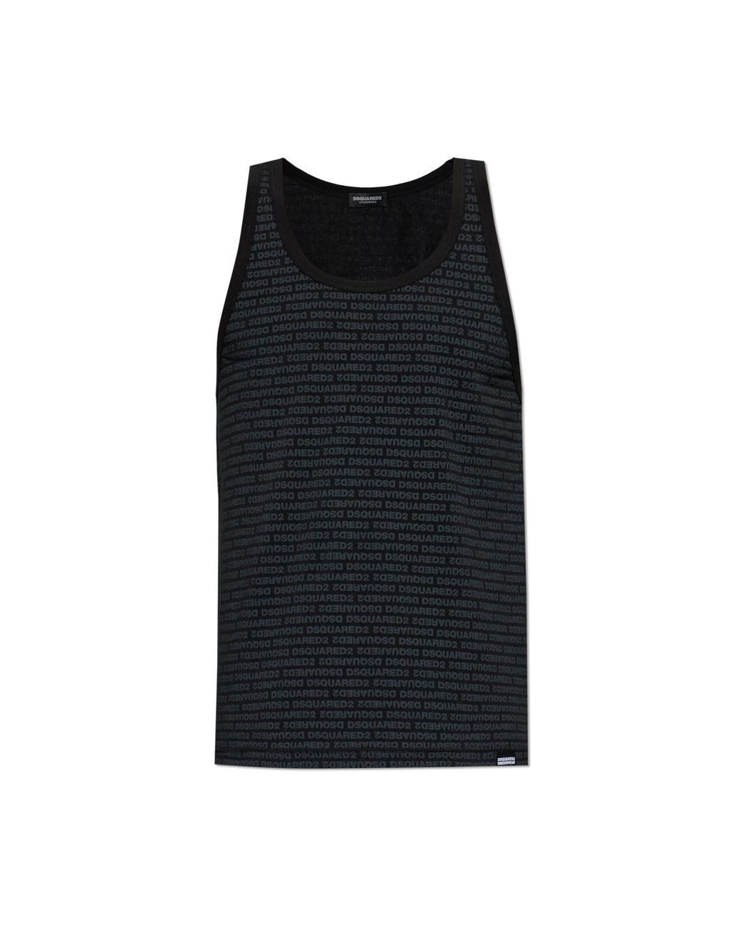 DSquared² Black Sleeveless T-Shirt for men