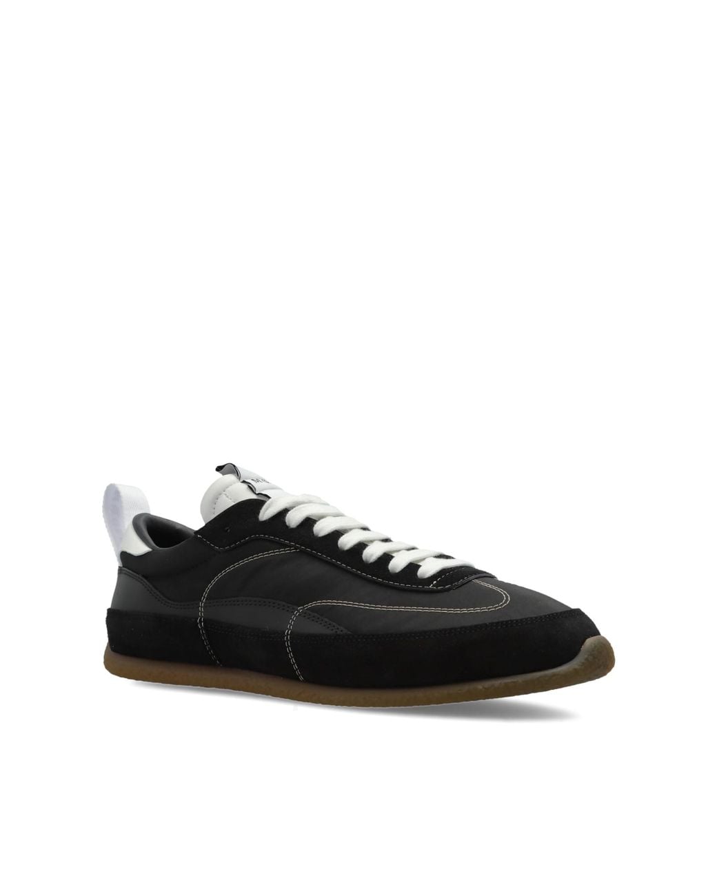 McQueen Black Sports Shoes With Logo for men