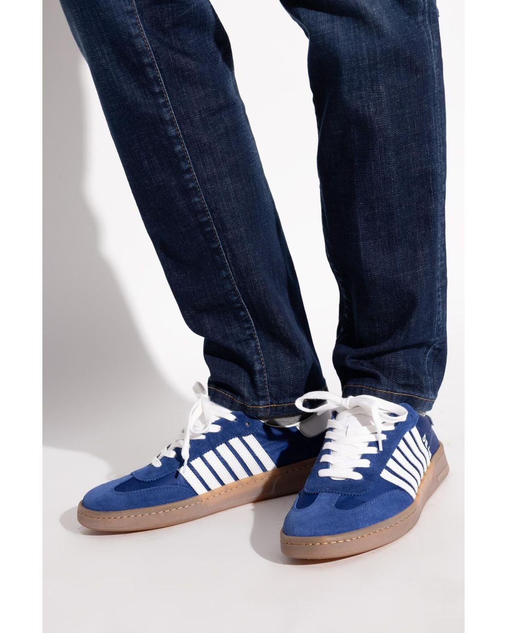DSquared² Blue "Boxer" Sports Shoes for men