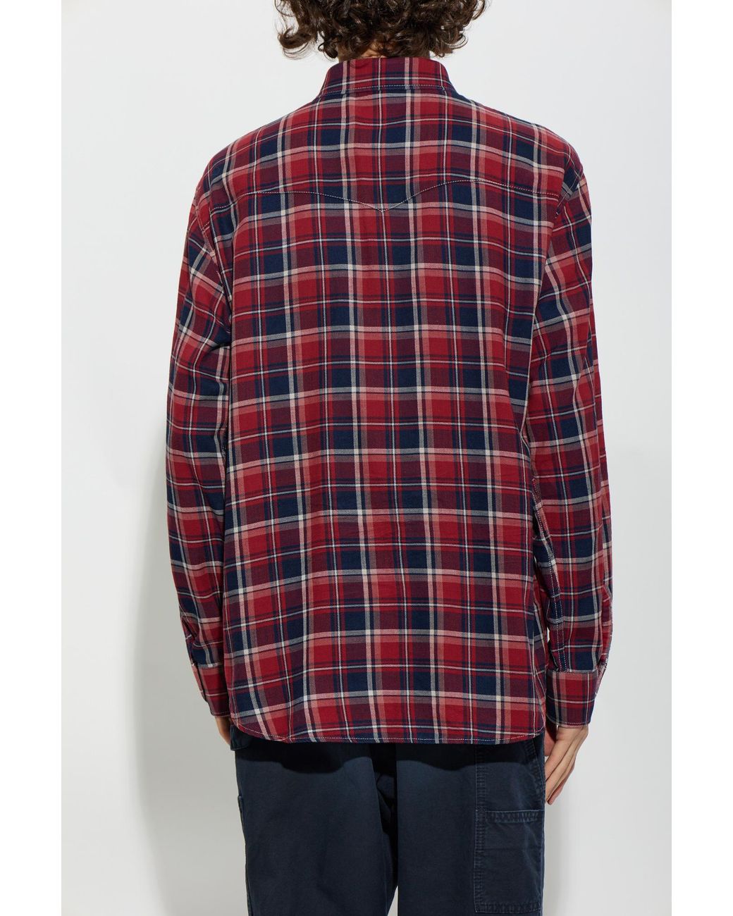 DSquared² Blue Checked Shirt for men