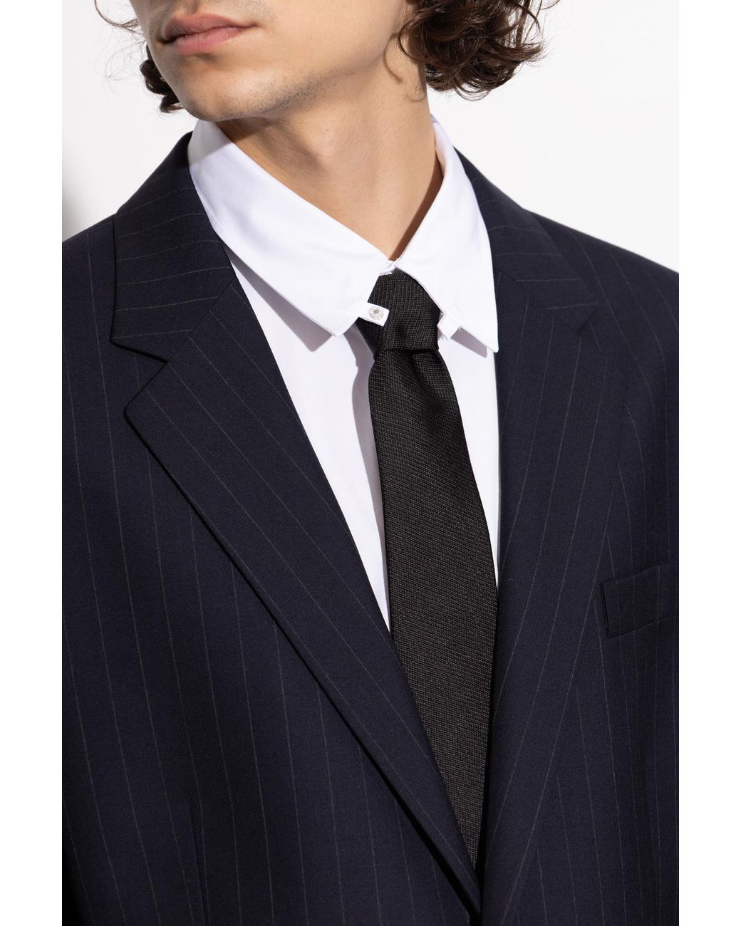 DSquared² Black Silk Tie for men