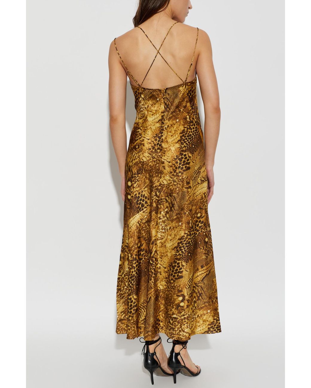 AllSaints Metallic Dress 'Claire'