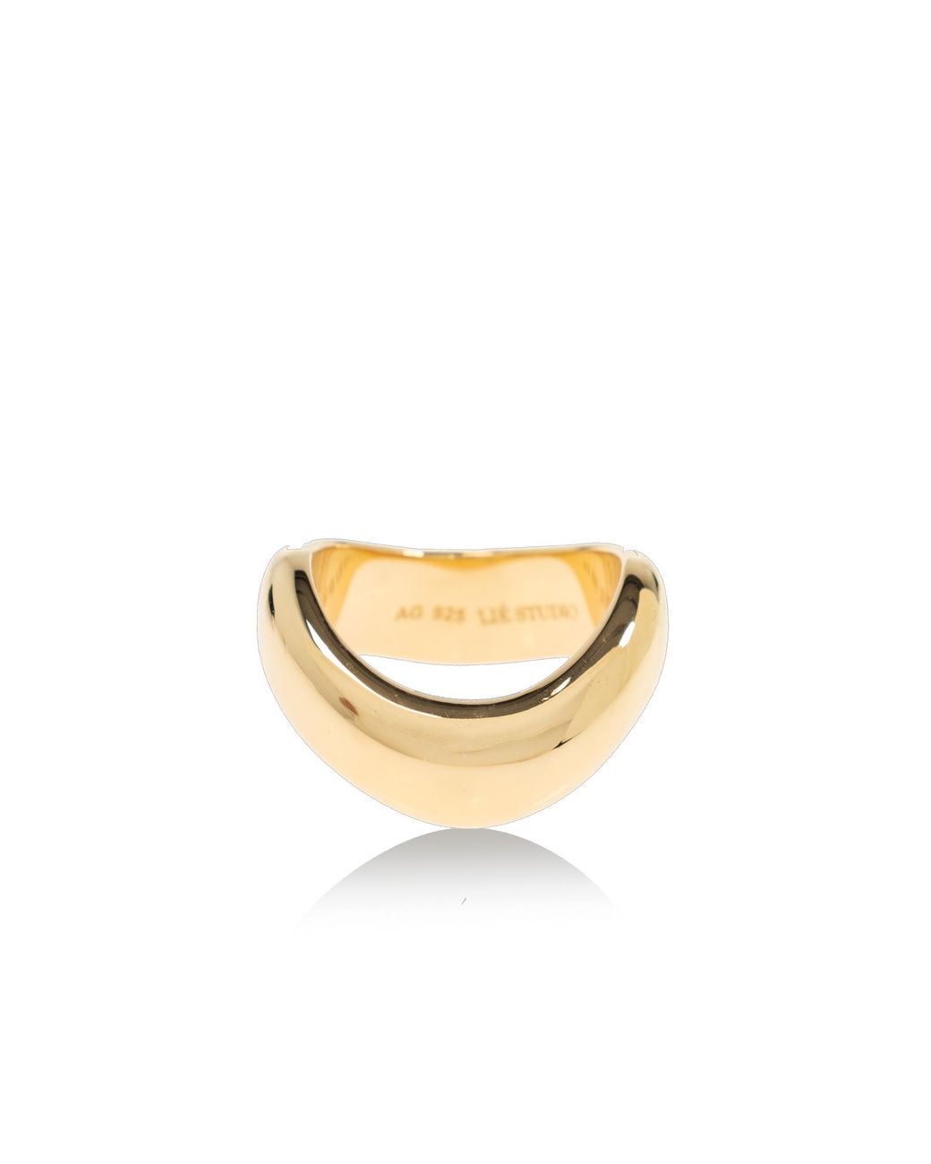LIE STUDIO Metallic Ring "Ivalo"