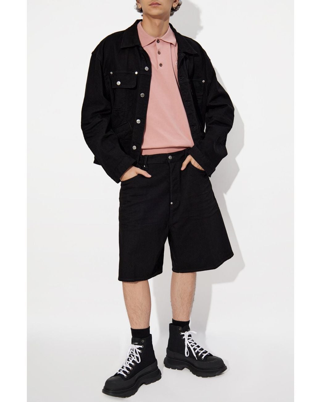 DSquared² Black Denim Jacket for men
