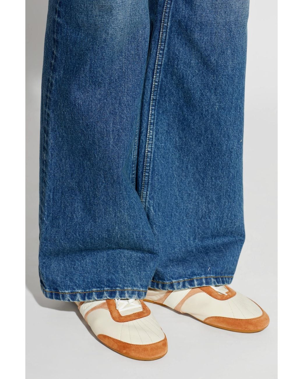 Chloé Natural 'Kick' Sports Shoes