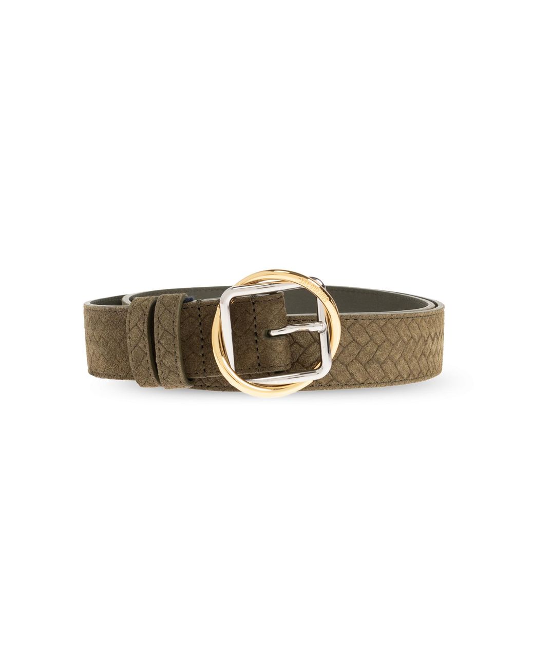 Jacquemus Green Suede Belt