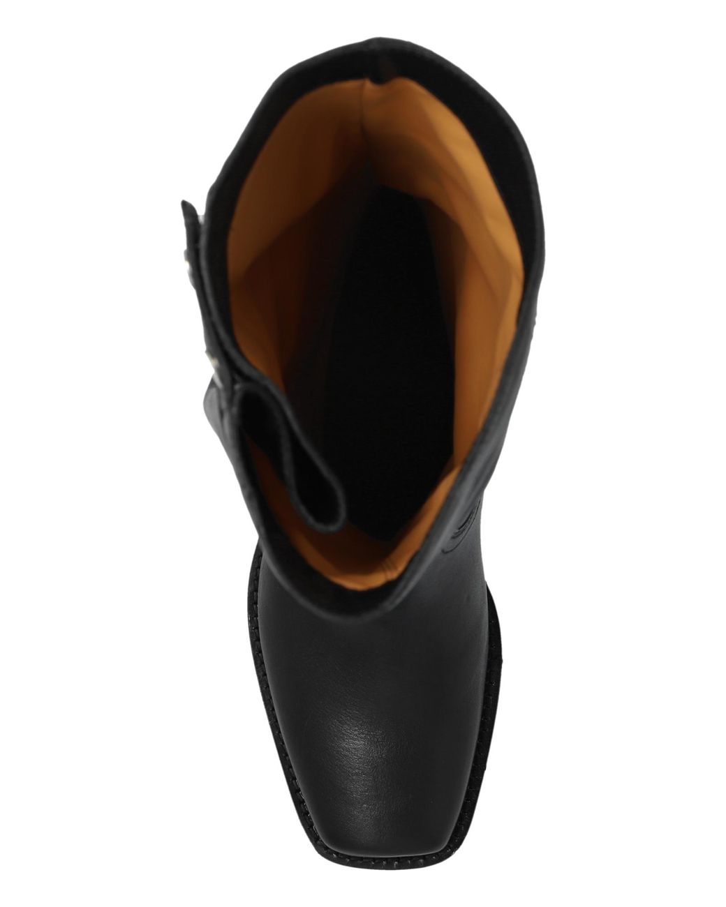 【関税&送料込】Isabel Marant Ademe Havana Leather Biker Boo isabel-marant-BLACK-Boots-