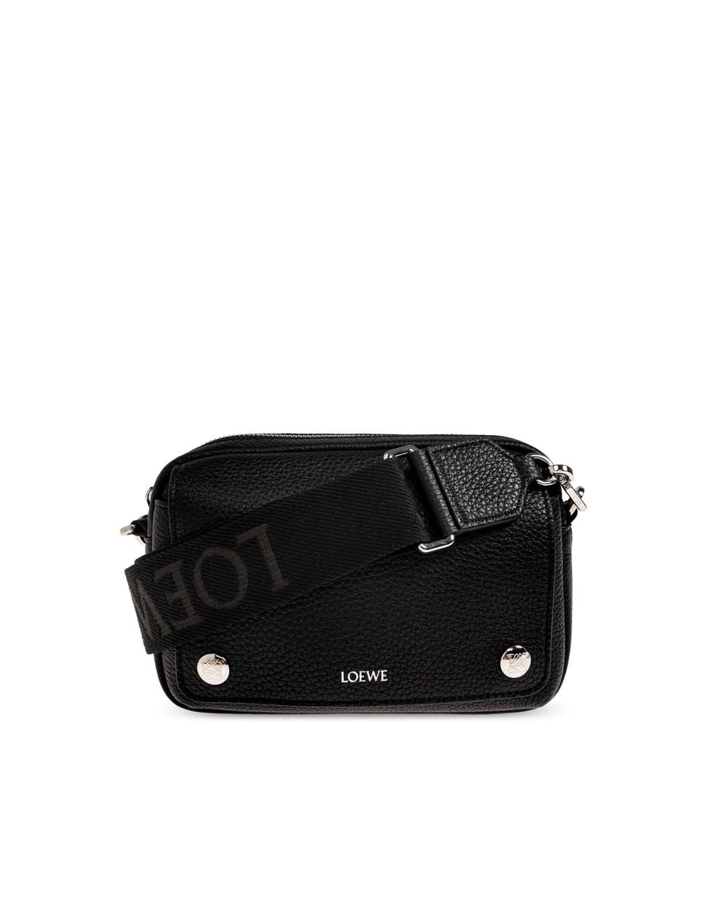 Loewe Black 'Pebble Small' Bag for men