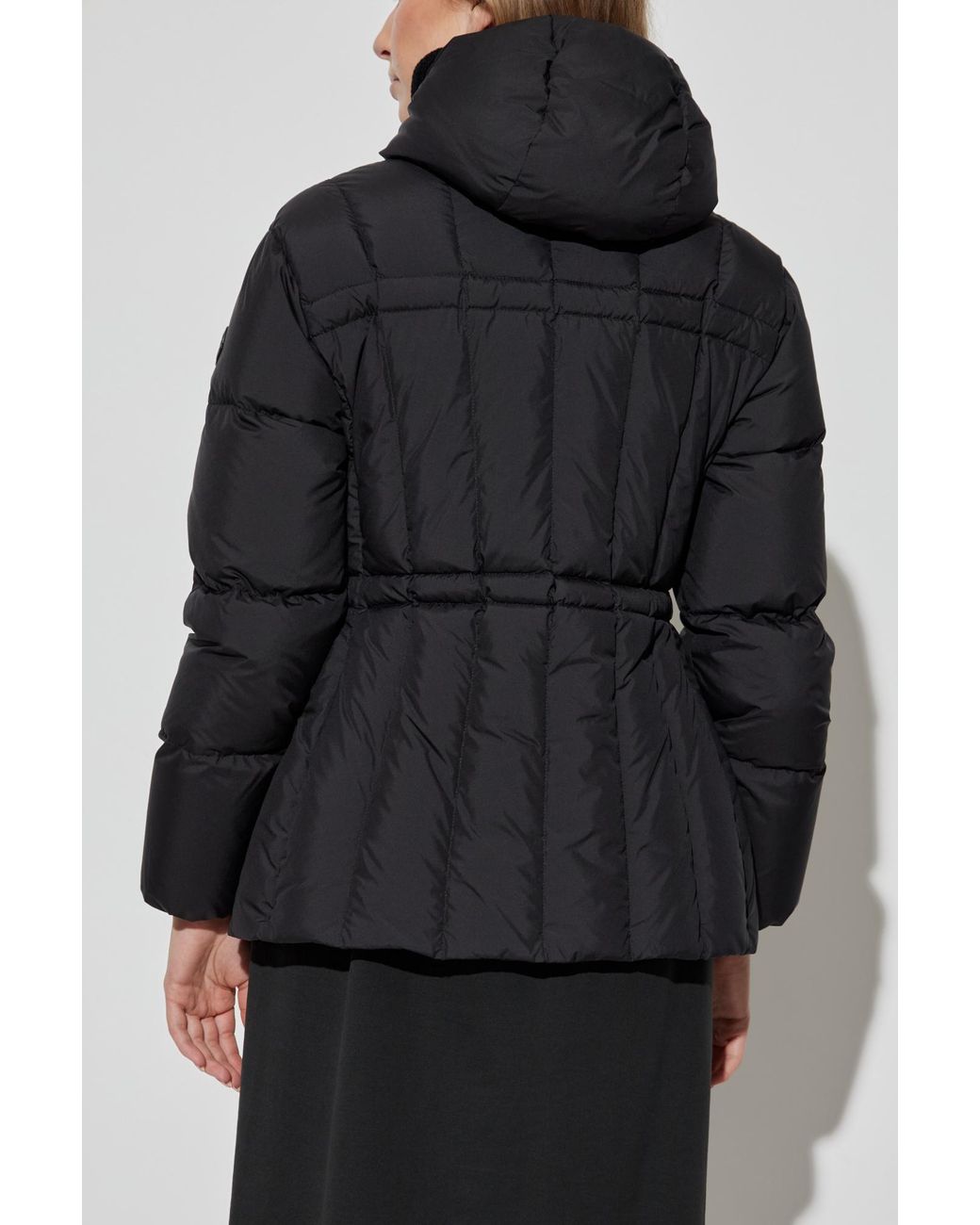 Moncler Black Down Jacket "Estom"