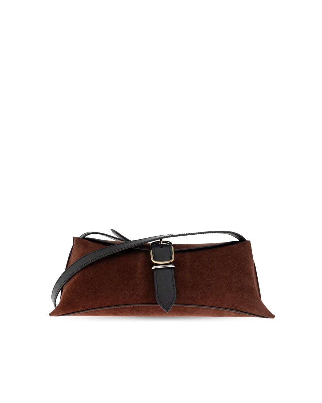 Paul Smith Brown Suede Shoulder Bag