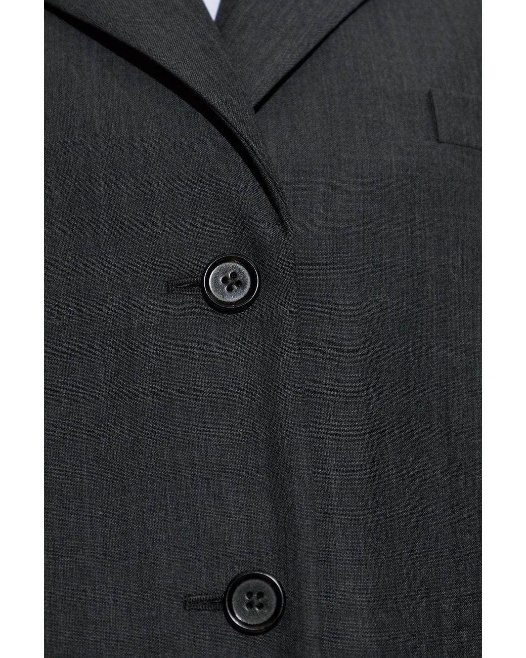 Jil Sander Black Wool Blazer