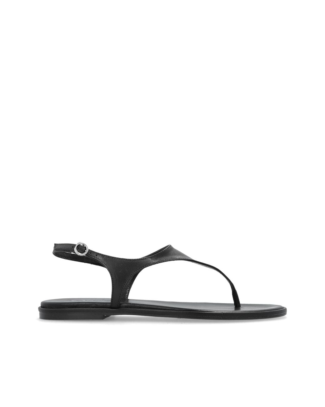 Aeyde Black 'Raine' Sandals
