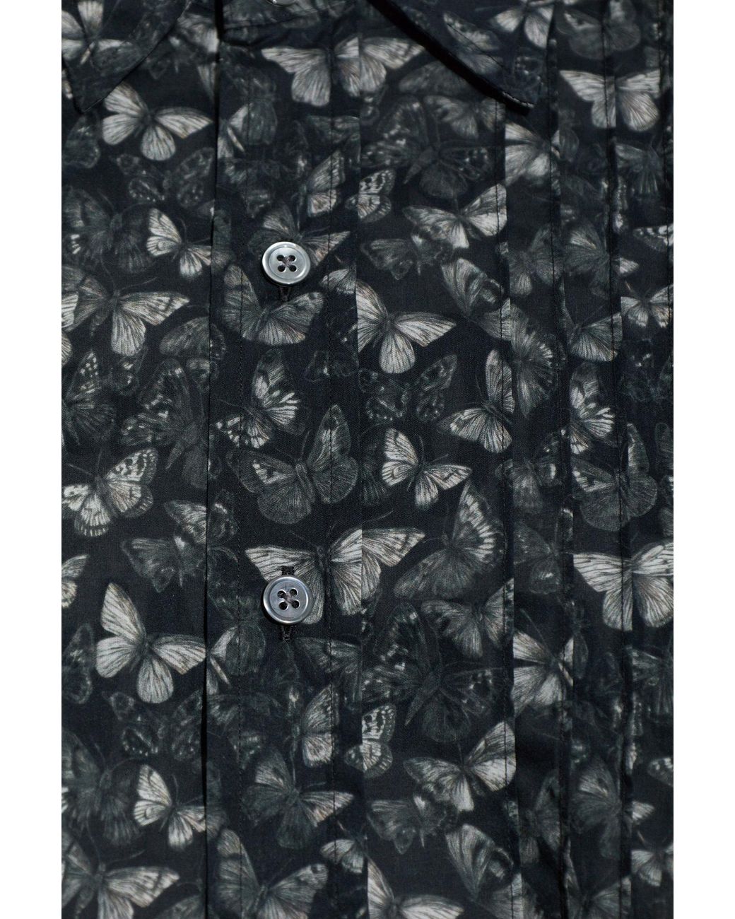 R13 Gray Oversize Shirt With Print