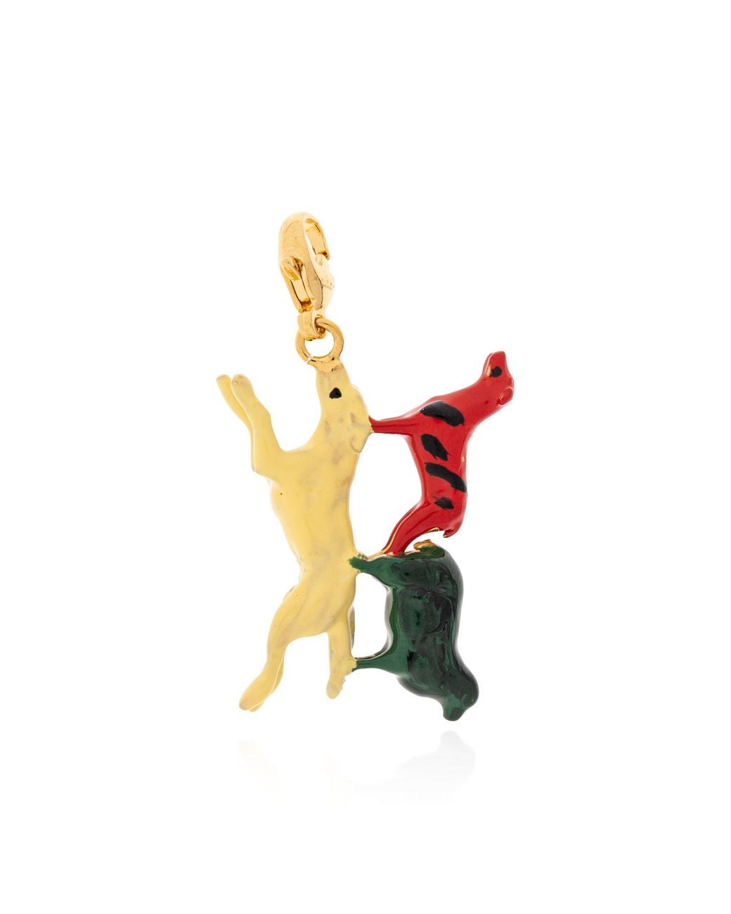 Marni White Pendant With A Letter
