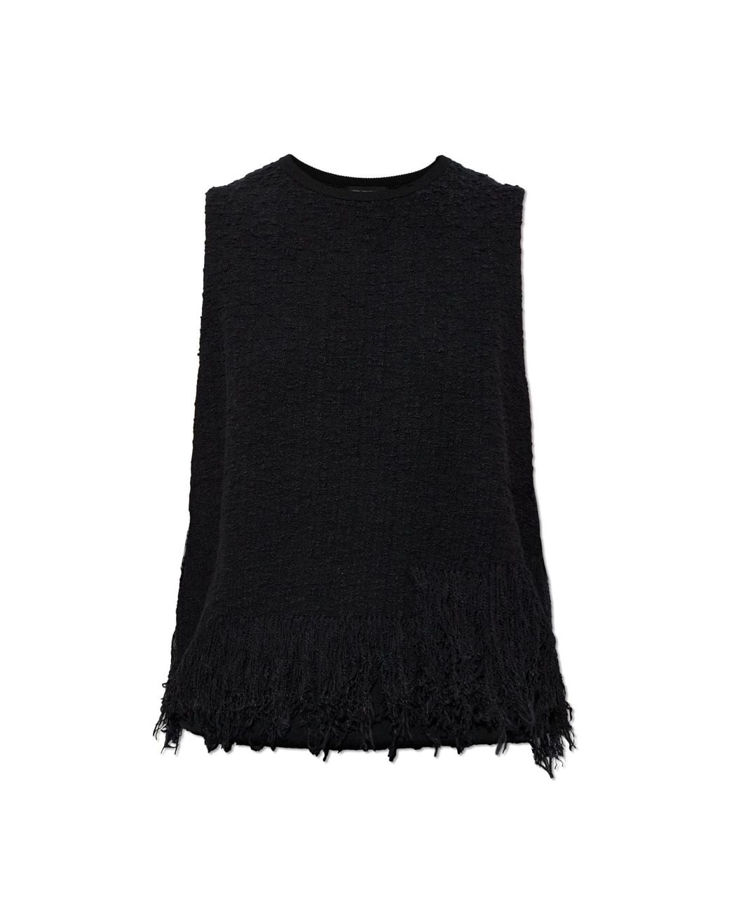 Y-3 Black Wool Top