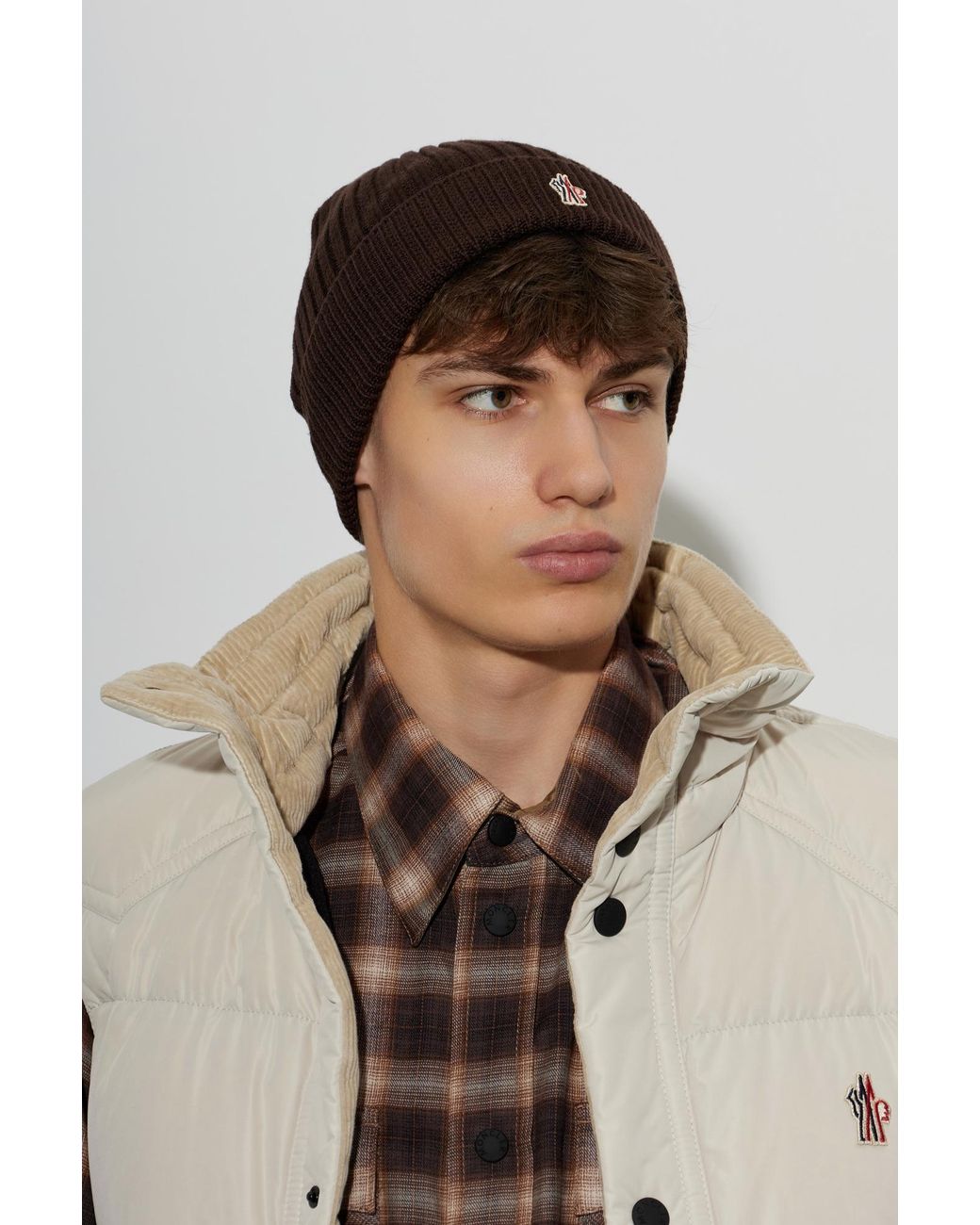 Moncler Black Après-Ski Beanie for men