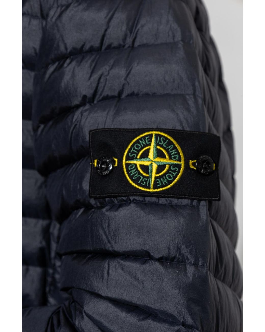 Stone Island Down Jacket in Navy Blue 