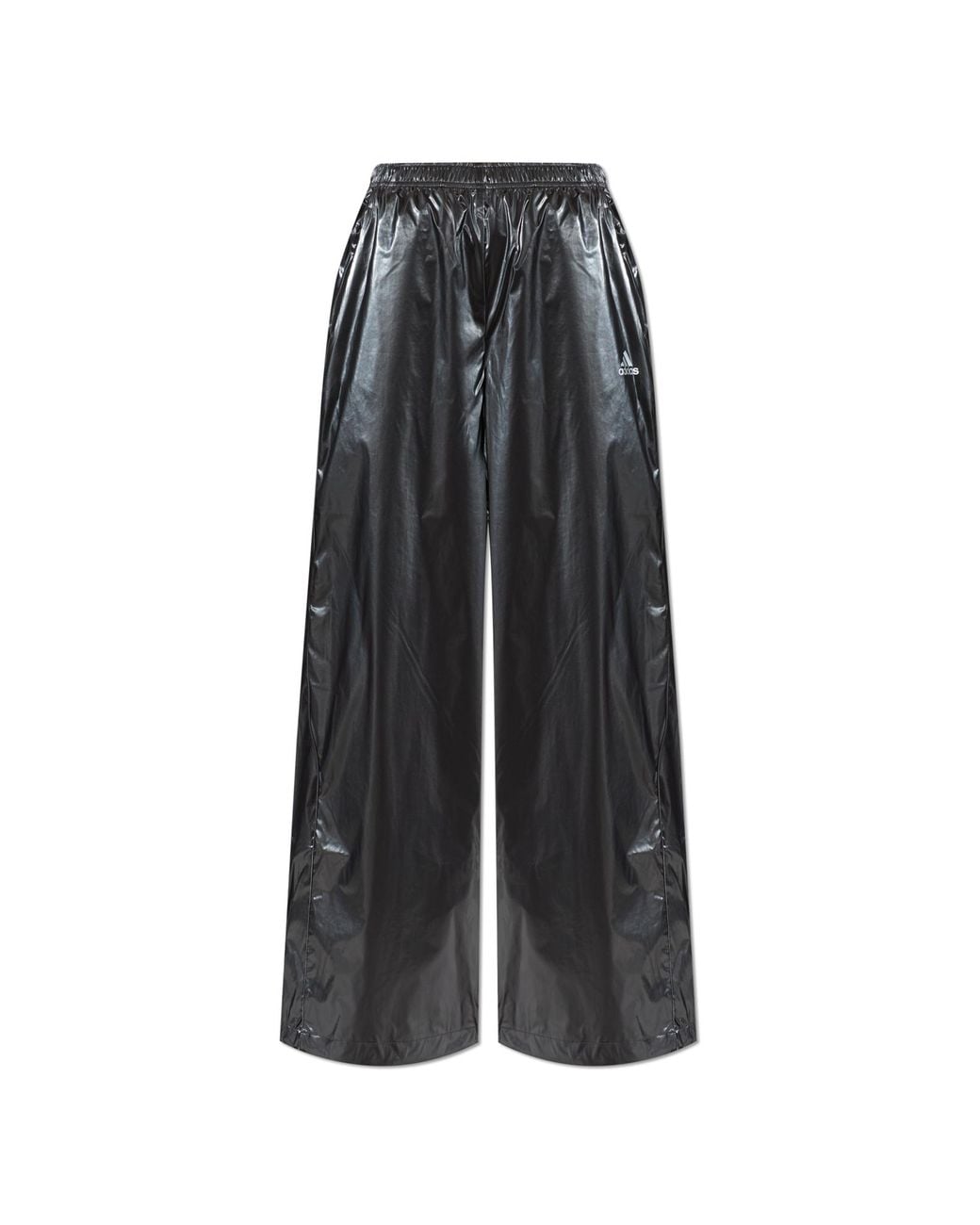 Adidas Originals Black Pants With Drawstring Cuffs