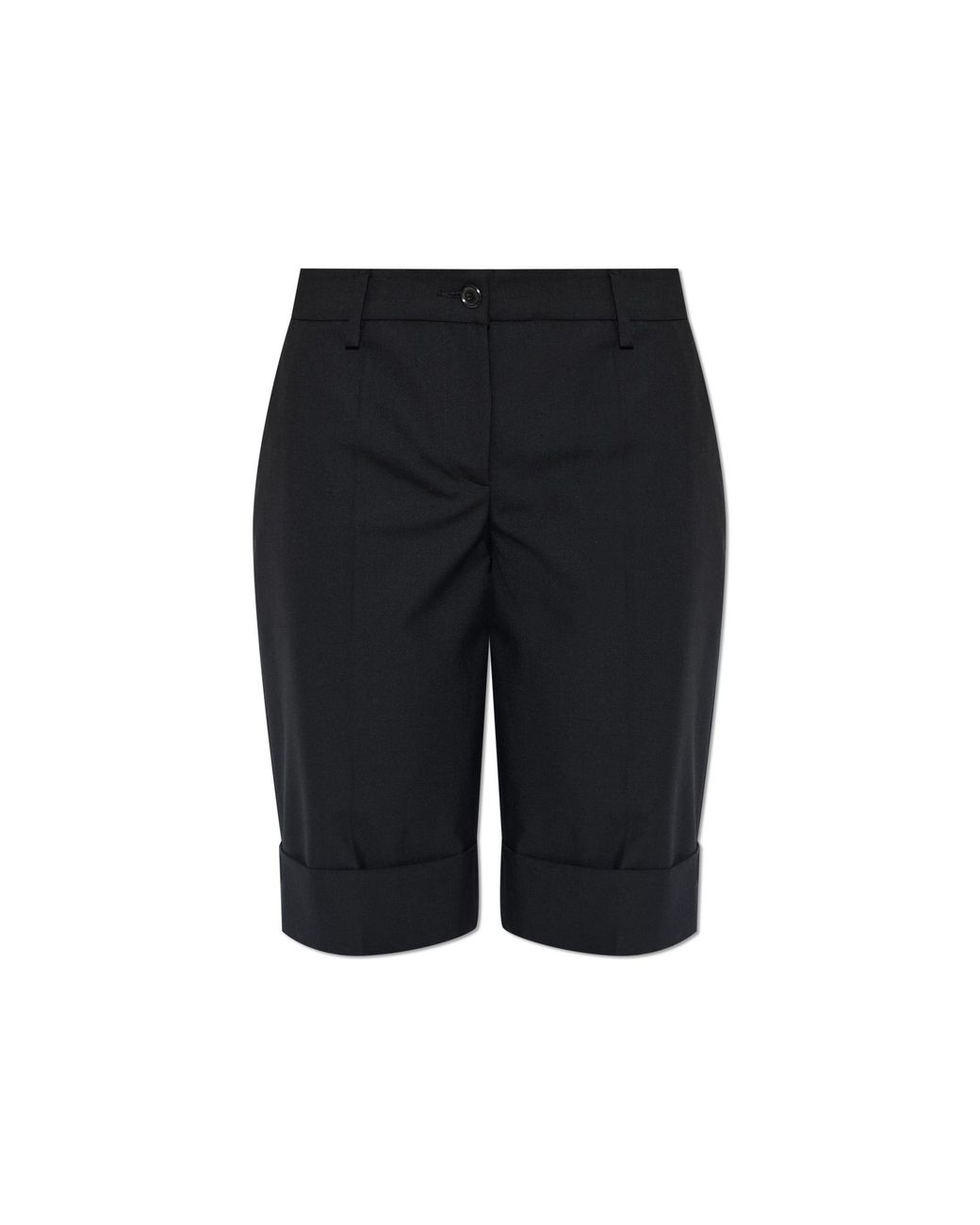 Moschino Black Wool Shorts