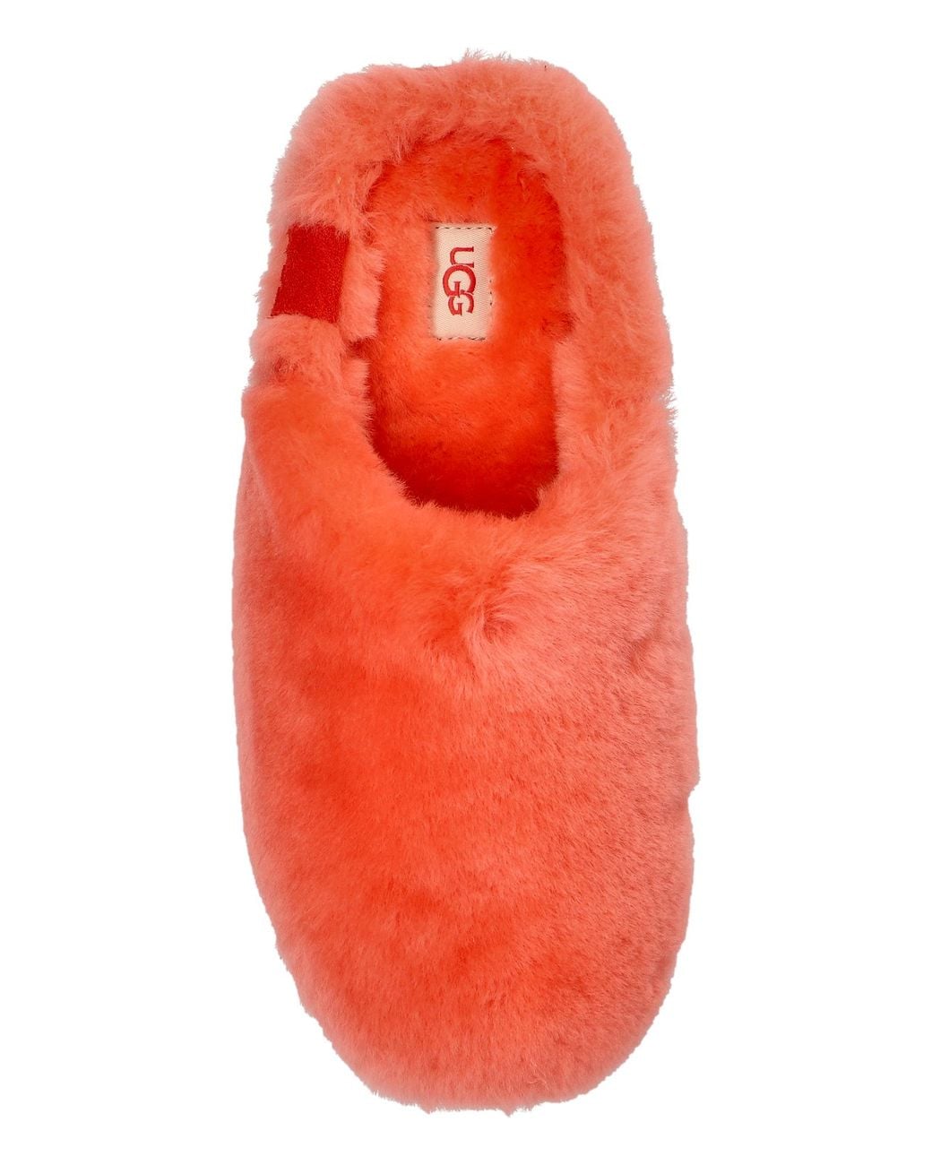 Ugg Gray 'Elea Fluffed' Slippers
