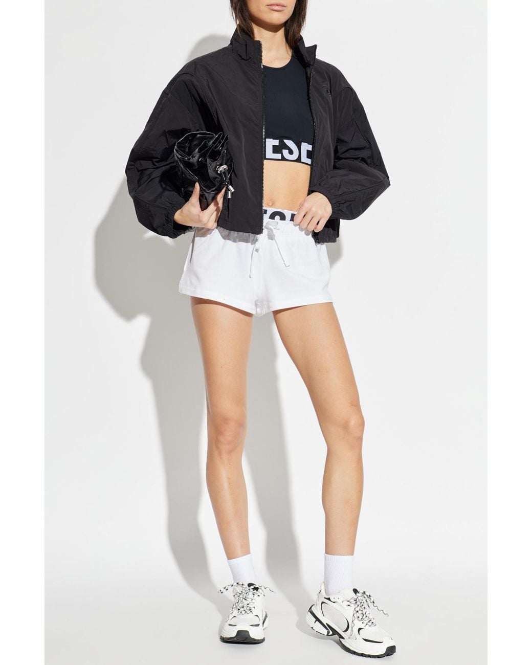 DIESEL Blue 'Miranda-D-Pop' Shorts