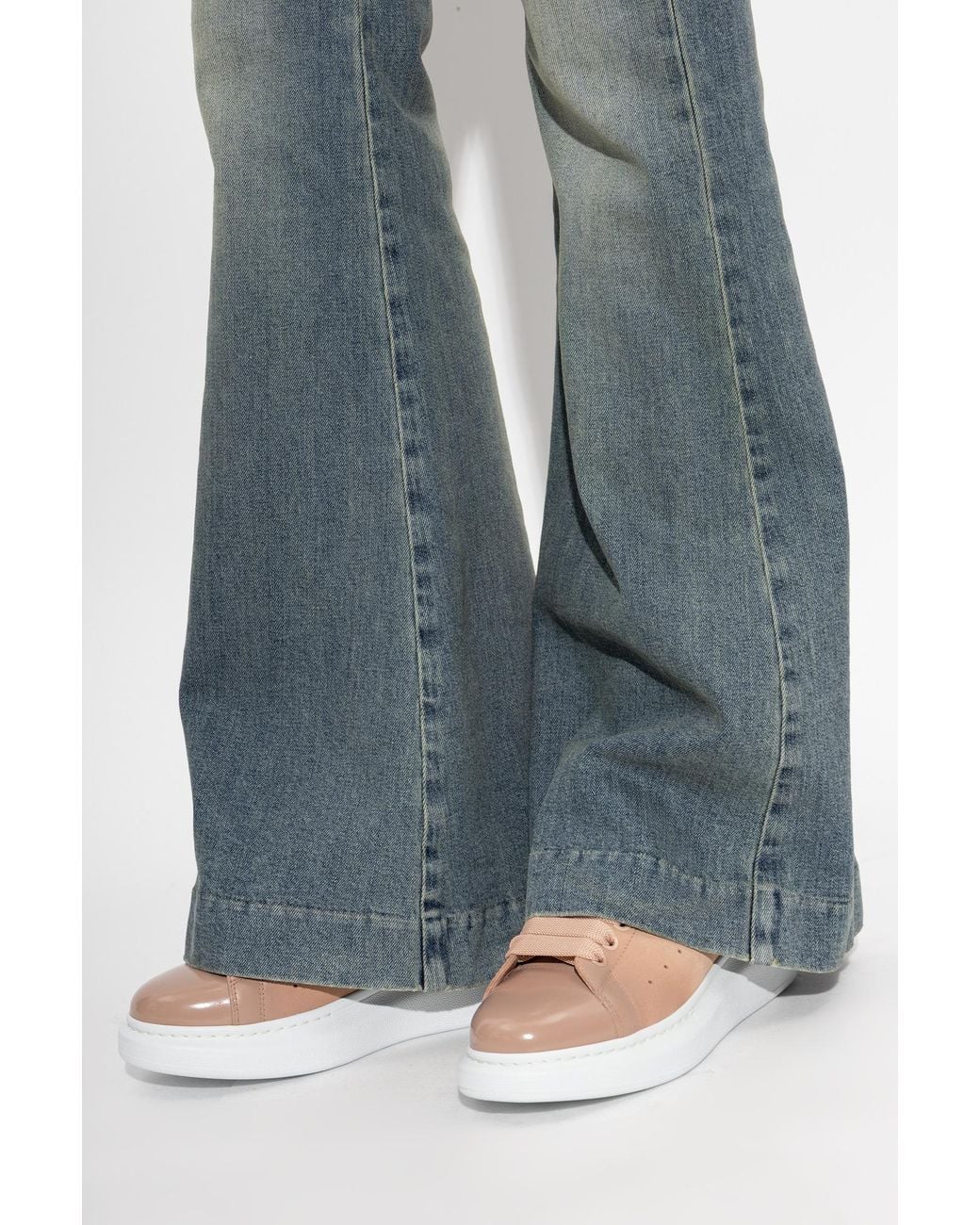 McQueen Pink 'Oversized' Sports Shoes