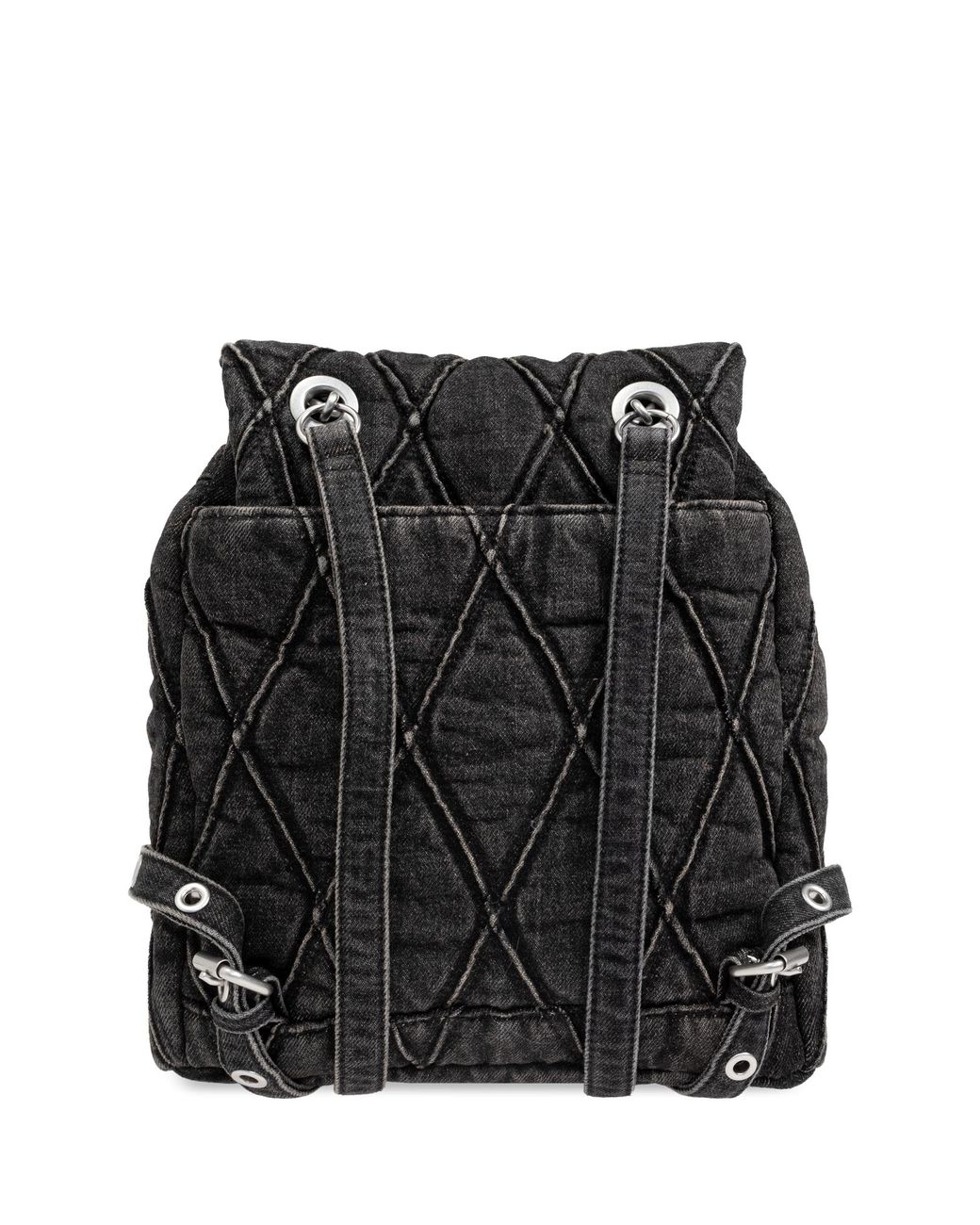 DIESEL Denim Backpack Charm-D in Black | Lyst