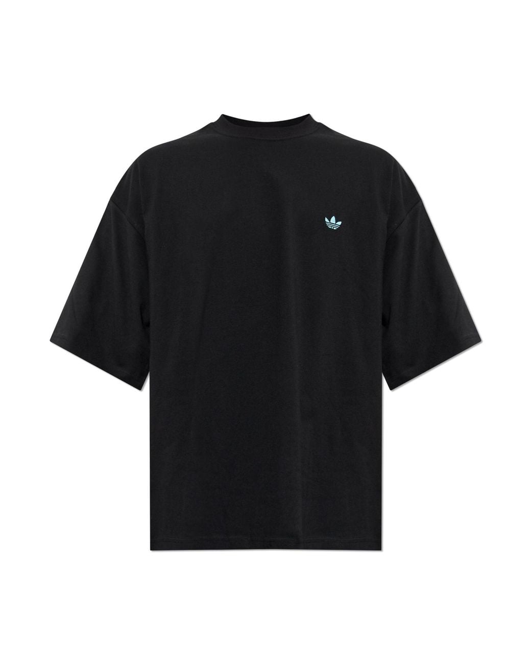 Adidas Originals Black T-Shirt With Logo for men