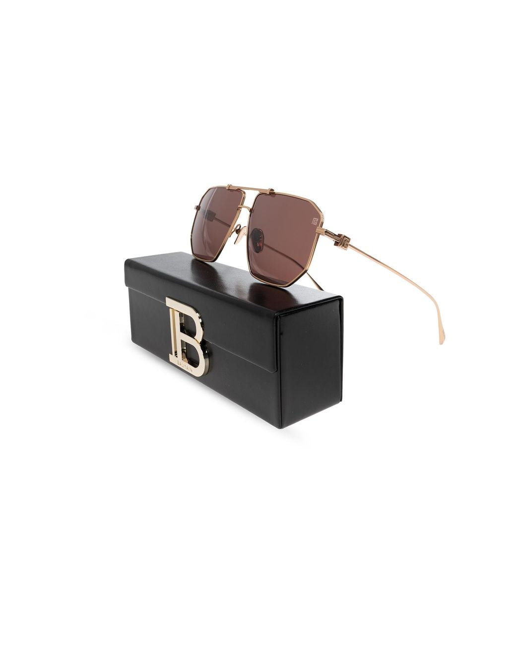 Balmain Brown 'Dean' Sunglasses