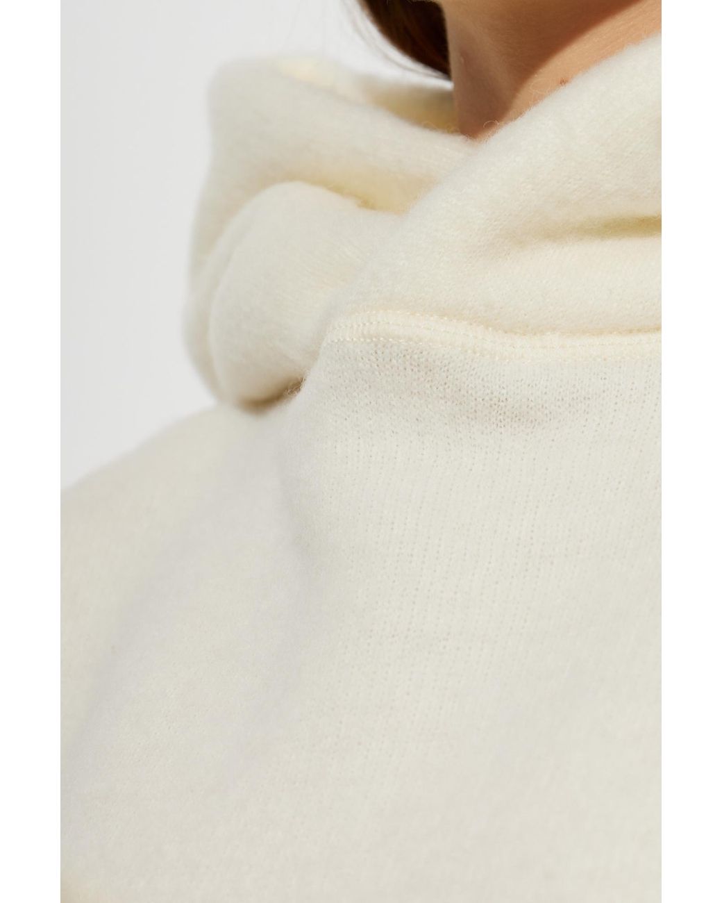 DSquared² Natural Wool Hoodie