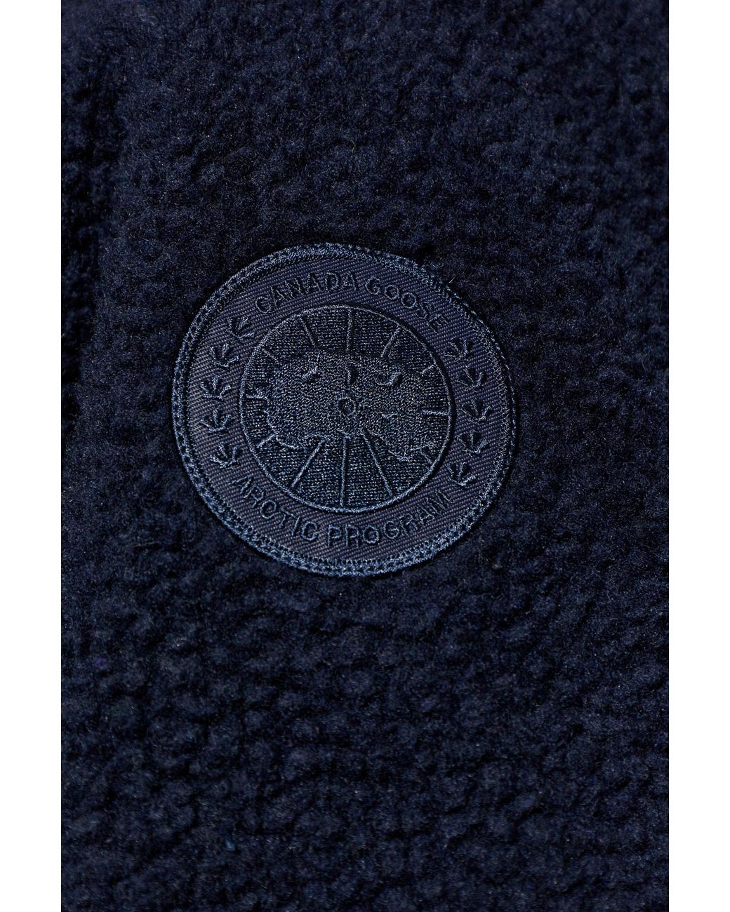 Canada Goose Blue Insulated Jacket 'Westport Fleece' for men
