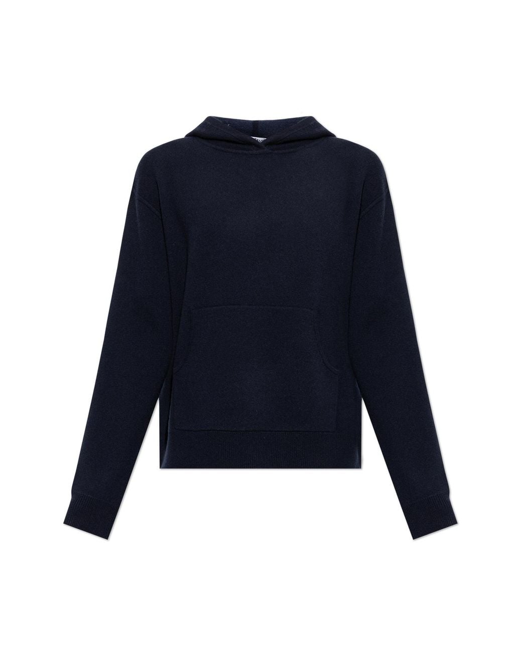 Acne Blue Cashmere Hoodie for men
