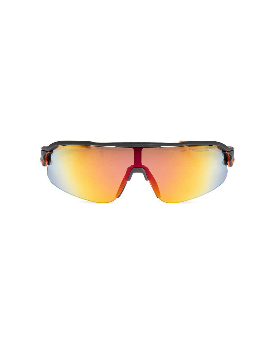 Nike Orange "Flyfree Shield E" Sunglasses for men