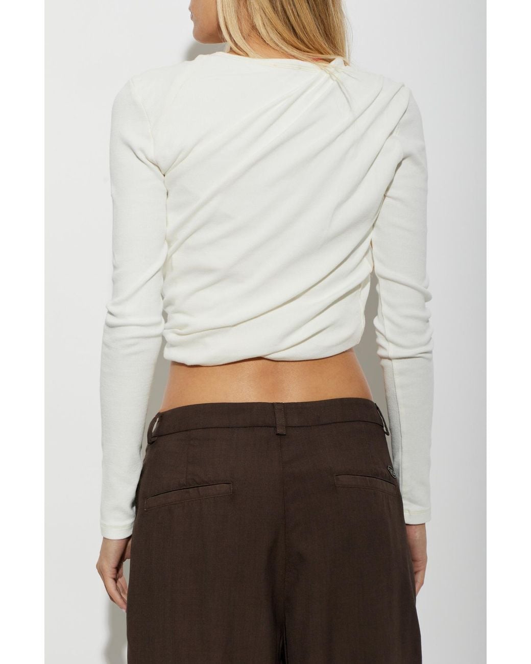 DIESEL White Top 'T-Asay-Pl'