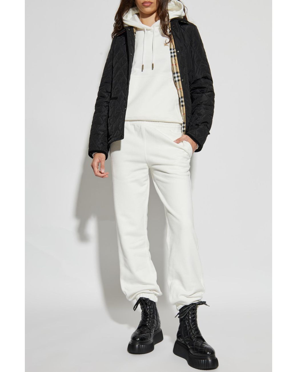 Burberry Black Insulated Quilted Jacket