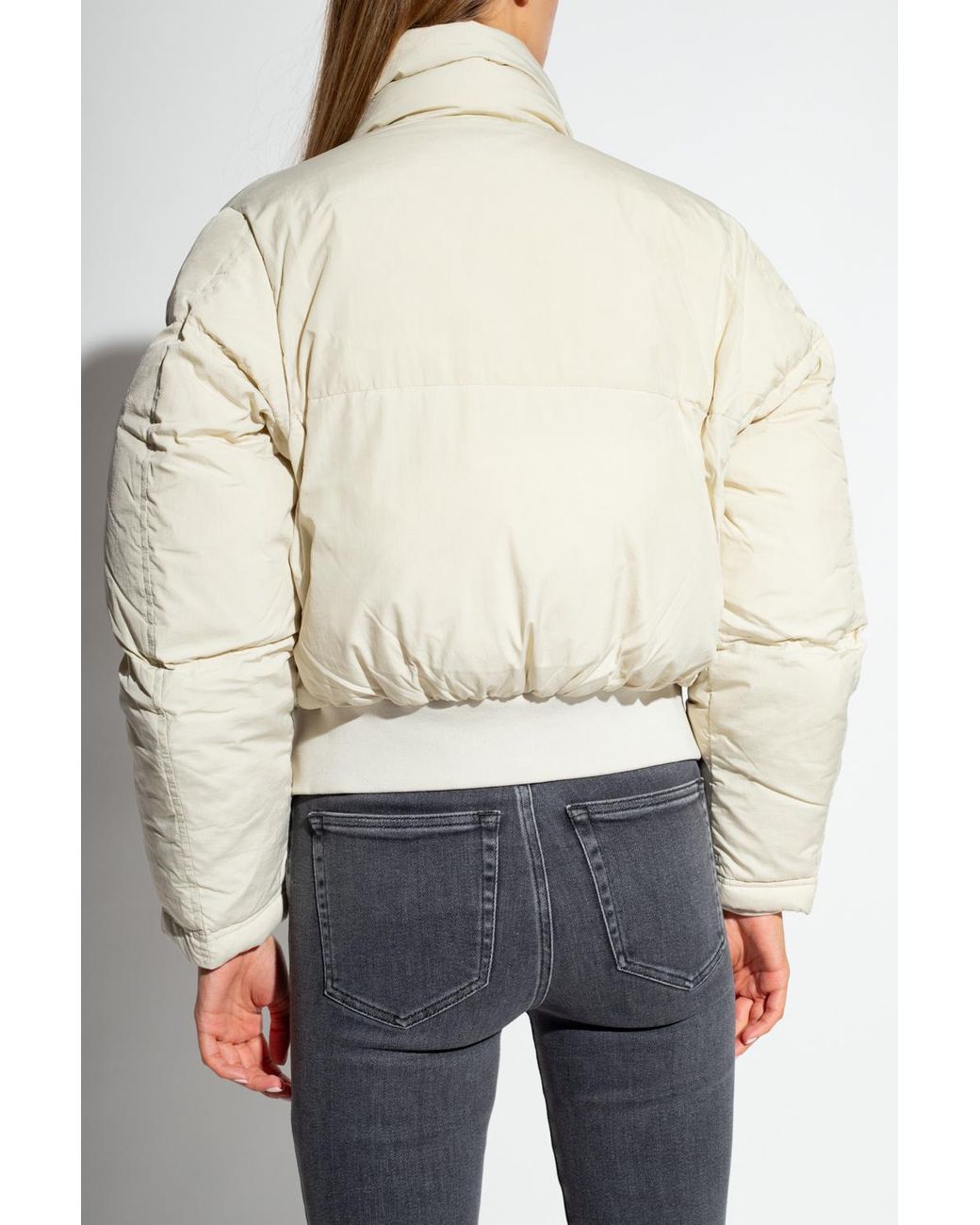 DIESEL 'w-peyton' Down Jacket in Natural | Lyst