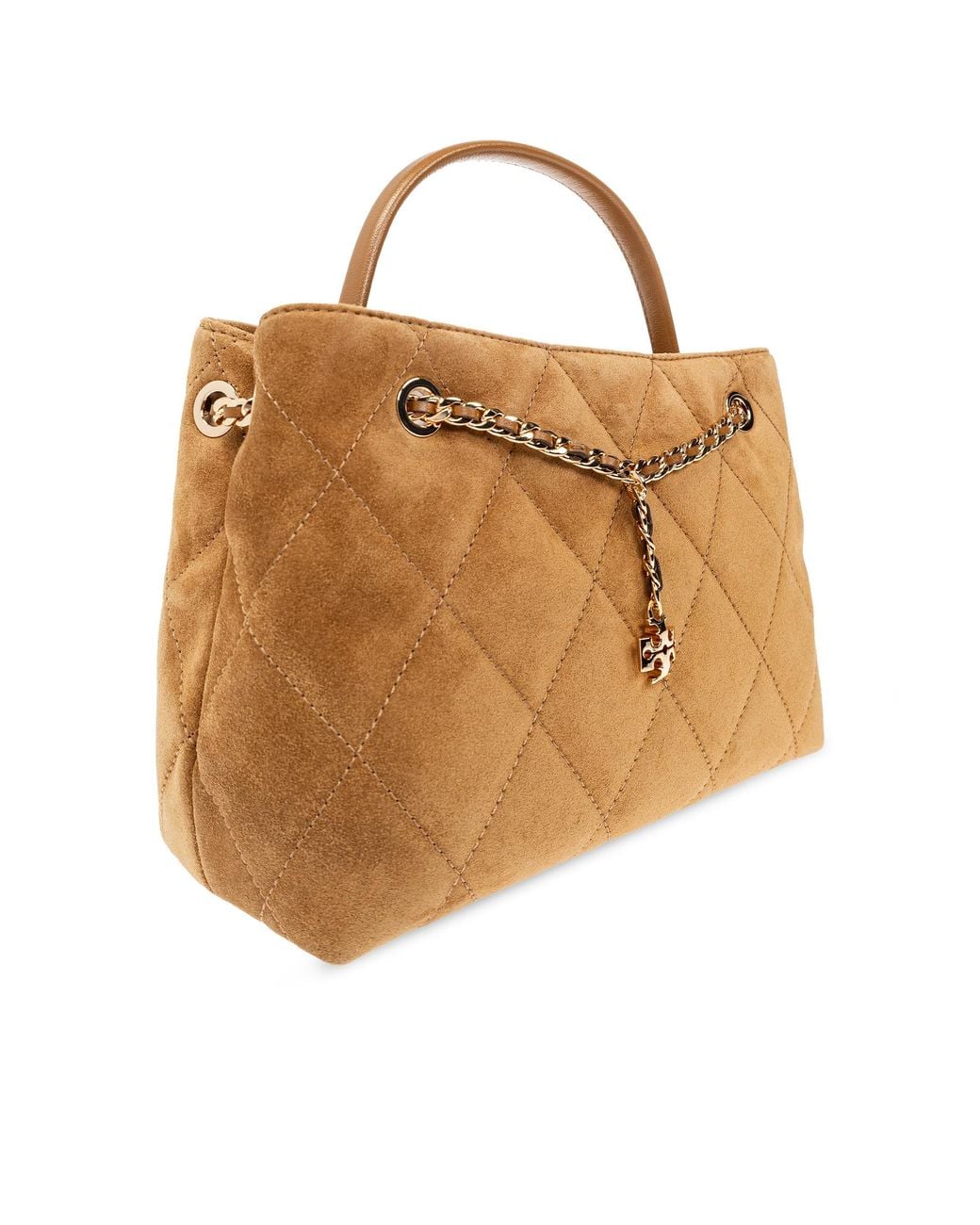 Tory Burch Brown 'Fleming Small' Handbag